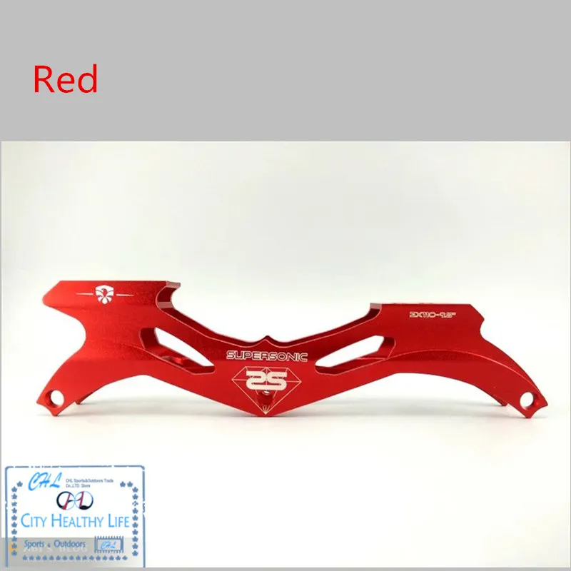 Telaio per pattini di velocità in linea con ruota da pattinaggio 3X110mm Base CNC supersonica originale Flying Eagle, asse a vite in lega leggera
