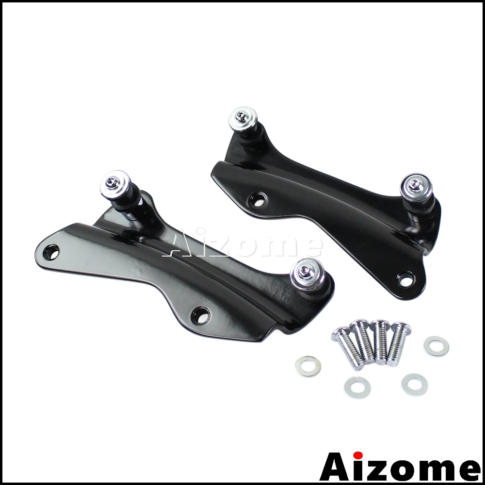 Motorcycle Accessories 4 Point Sissy Bar Docking Hardware Kit For Harley Touring Road King Street Glide FLHR FLHX FLTRX 14-2022