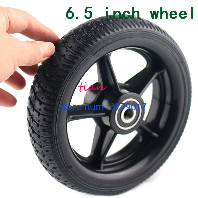 6.5 inch High quality Hubs and tyres 6.5 inch wheel for Electric Scooter Smart Folding Electric Longboard Hoverboard