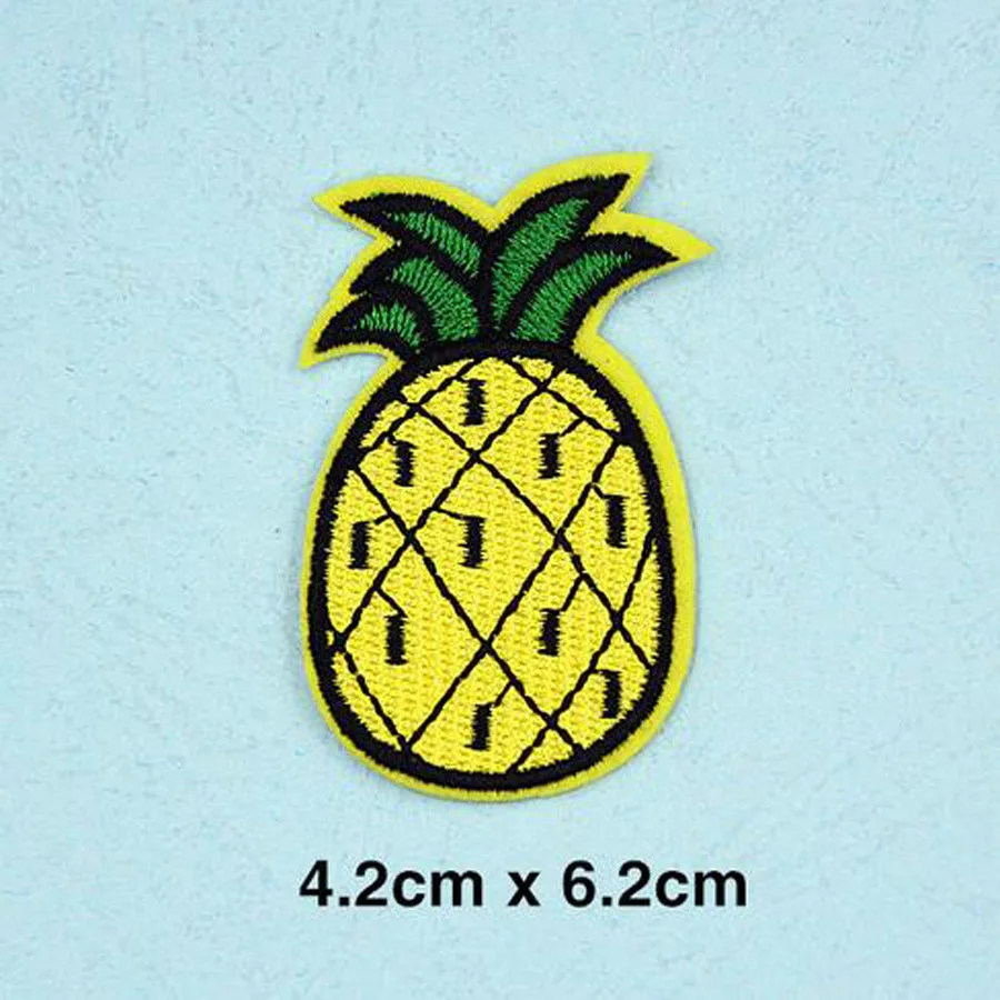 Cute Fabric Embroidered Fruit Patch For Clothes Stickers Bag Sew Iron On Applique DIY Apparel Sewing Clothing Accessories BU15