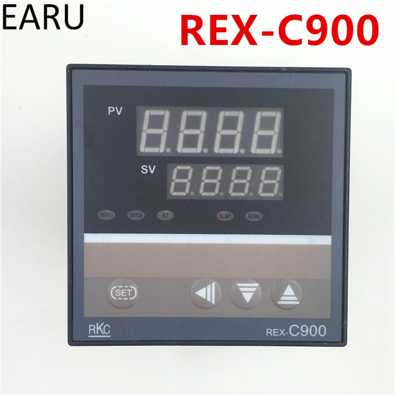 Free Shipping RKC PID Temperature Controller REX-C900 Universal Input Multi-input SSR Relay Output 96*96mm Thermostat Regular