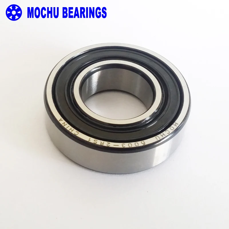 1pcs Bearing 6003 6003RS 6003RZ 6003-2RS1 6003-2RS 17x35x10 MOCHU Shielded Deep Groove Ball Bearings Single Row High Quality