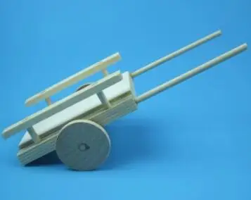 DIY hand buggy model Materiaal pakket