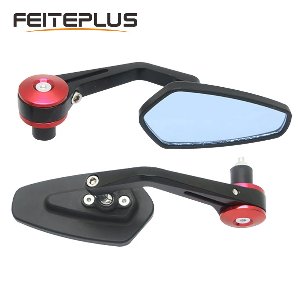 

Universal Motorcycle Rearview Mirrors Motorbike Left Right Side Mirror Fit For Handlebar inner diameter13-14mm 17-19mm