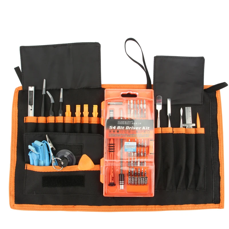 JAKEMY 74 in 1 Professional Screwdriver Set/Opening Tool/Knife/Ruler/Tweezers Repair Tools Kit