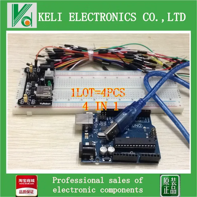 

HAILANGNIAO Special promotions ( UNO R3 MEGA328P ATMEGA16U2 + beardboard power + MB-102 +65 breadboard cables