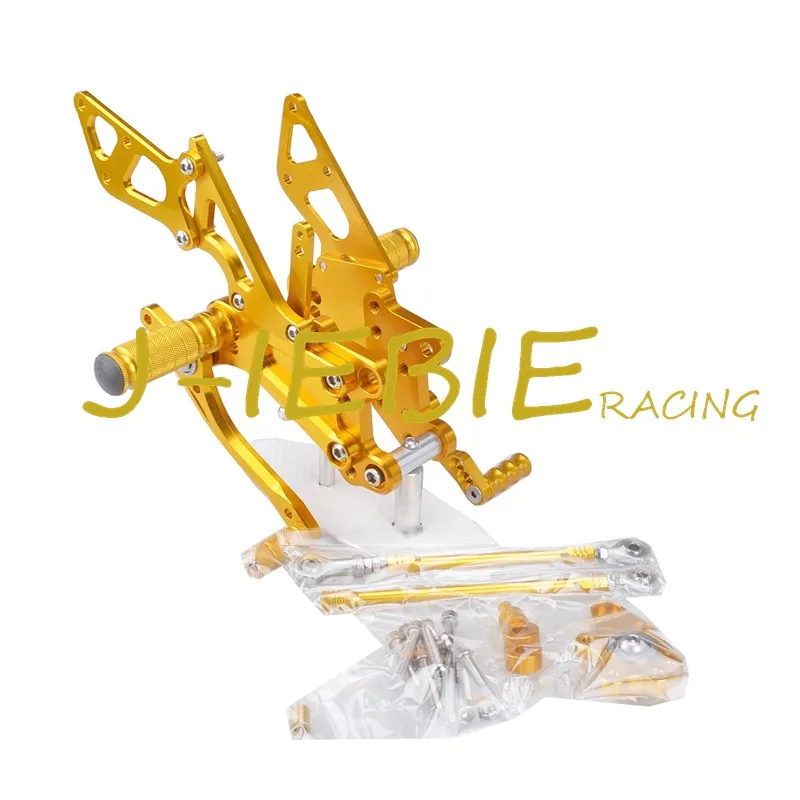 

CNC Racing Rearset Adjustable Rear Sets Foot pegs Fit For Honda CBR600RR CBR600 RR F5 2007-2016 GOLD