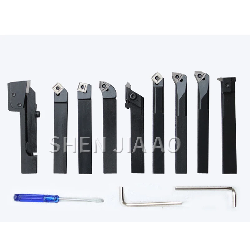 1PC Turning Tool CNC Lathe Turning Carbon Steel Turning Tool 25/32MM Portable Lathe Machine Clip Type Indexable Turning Tool Set