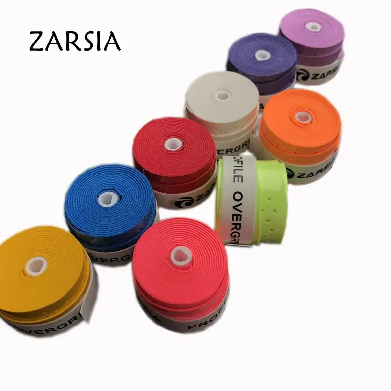 10 pcs ZARSIA Tennis racket sticky feel  Overgrip Tennis Grips badminton Racquets Wraps Hand Glue Overgrips Non-slip