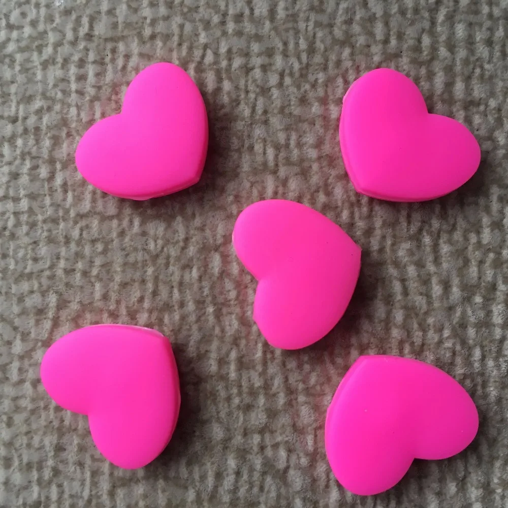 50 pcs red and pink heart sharapova Tennis Damper Shock Absorber to Reduce Tenis Racquet Vibration Dampeners