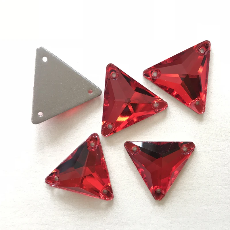 YANRUO 3270 Dreieck DIY Nähen Kristall Strass Nähen Auf Steine Glas Perlen Flache Rückseite Strass Genäht Für Kleidung – Detail 17