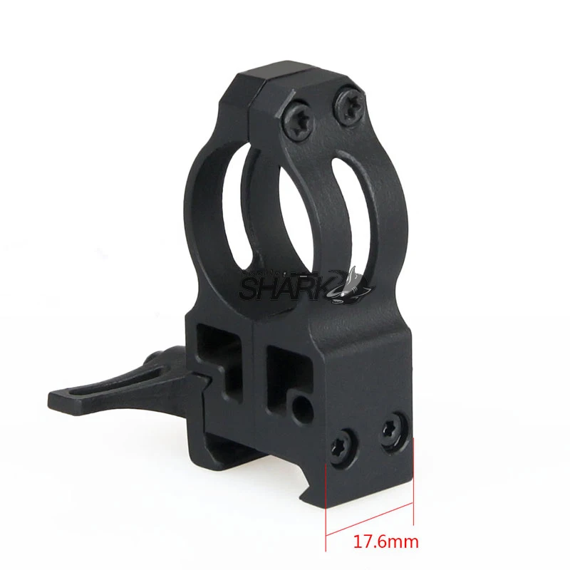 PPT Black Silver Color 32MM Center Height 304 Cast Steel 25.4MM Scope Mount Fit 21.2MM Picatinny Rail CL24-0148