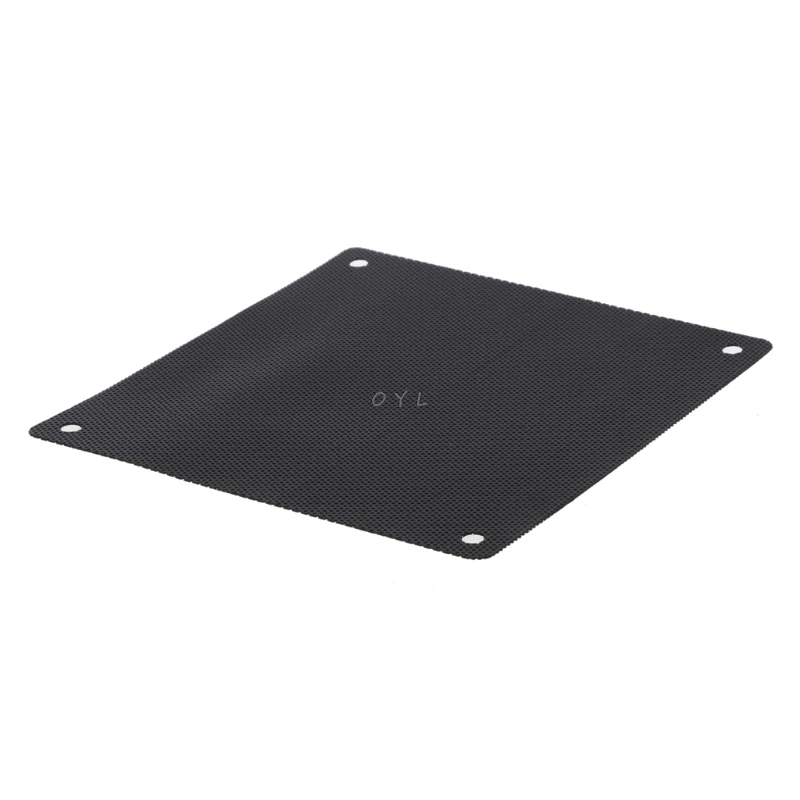 5Pc Computer Mesh PVC Fall Fan Staub Filter Staubdicht Abdeckung Chassis Staub Abdeckung 12cm x 12cm