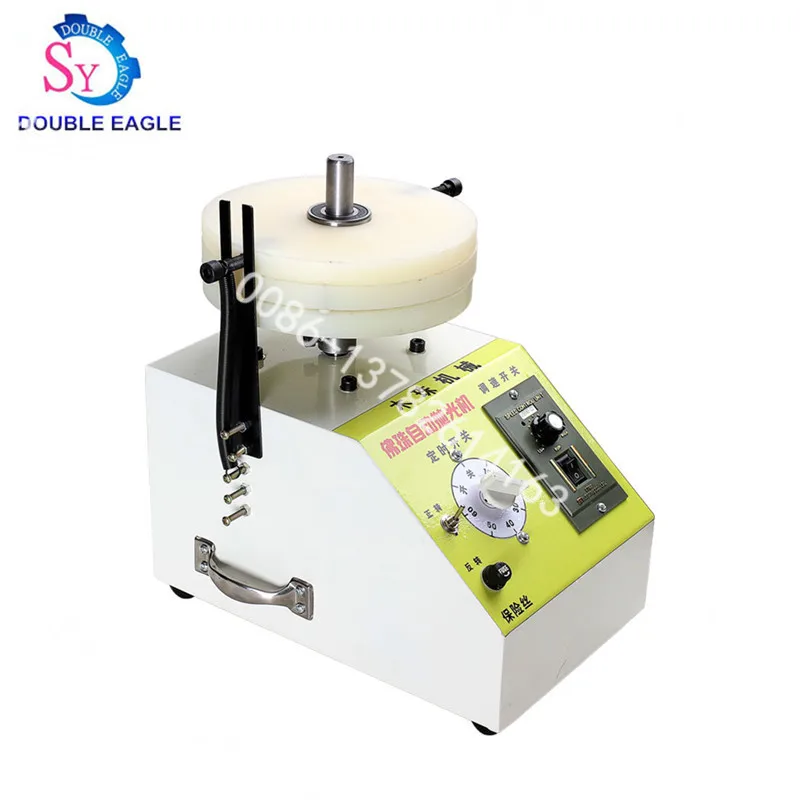 Wholesale price diameter 170mm 200mm cheap small home use automatic round wooden bead ball polishing buffing burnishing machine