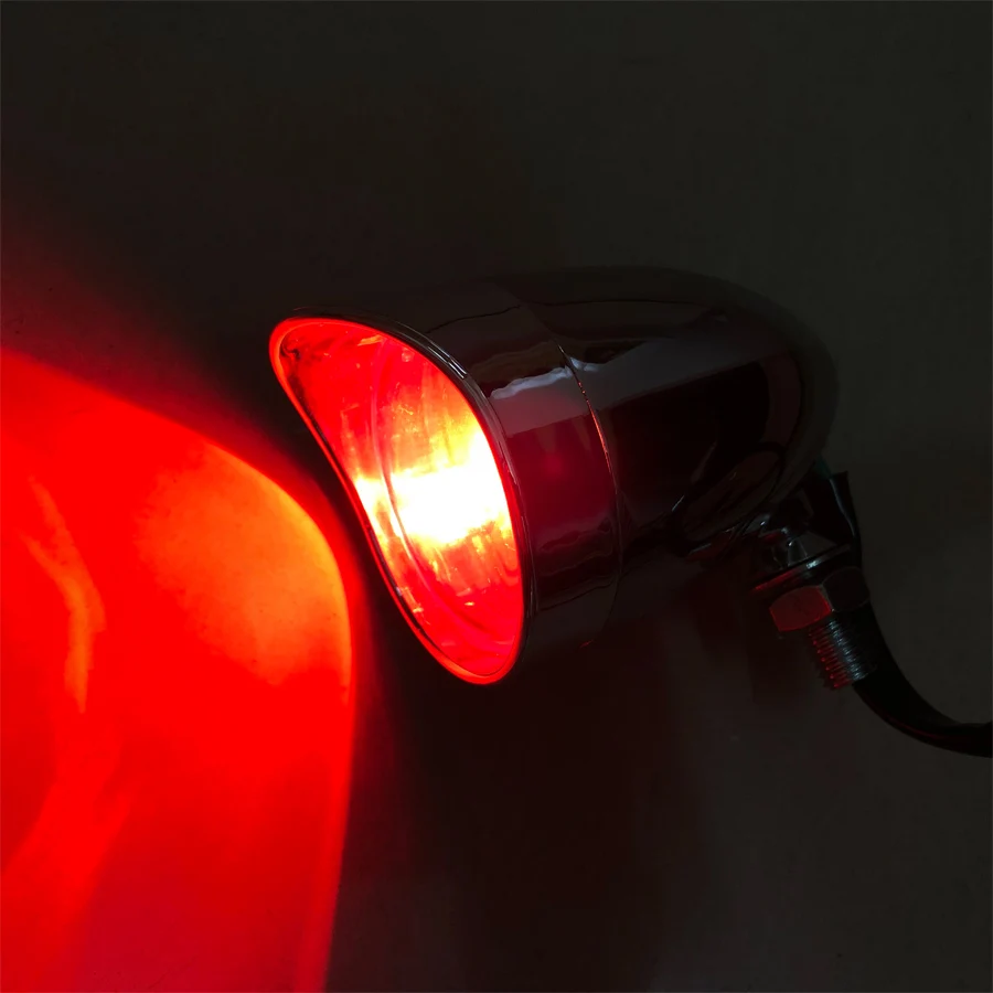 Universal Aluminum Motorcycle Tail Brake Stop Running Light Motocross Rear Lamp For Suzuki Yamaha Honda Ducati Triumph Choppers