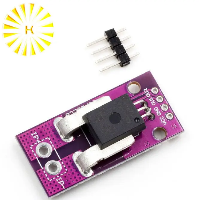 ACS758LCB ACS758LCB-050B/100B/200B-PFF-T ACS758 Hall Current Sensor Current Module NEW Diy Kit Electronic PCB Board Module