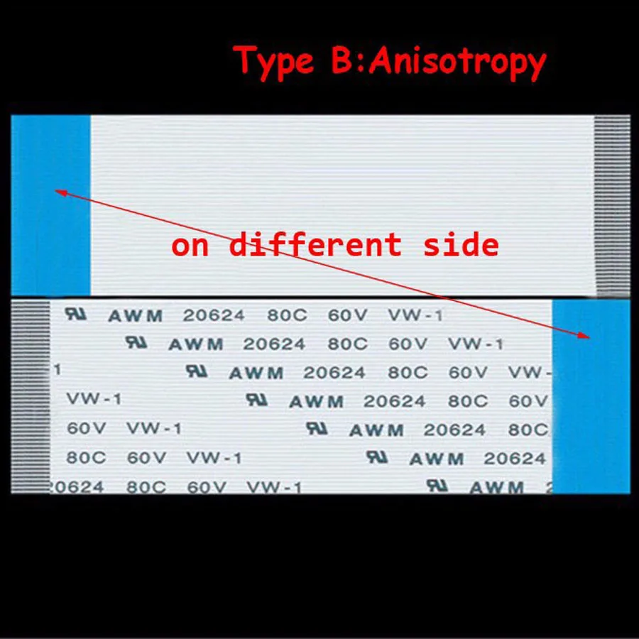 2 قطعة 4P/الأولى للتمويل الشركة العامة للفوسفات مرنة شقة كابل 0.5 مللي متر/1.0 مللي متر الملعب 4Pin نوع A / B طول 50 مللي متر 80 مللي متر 120 مللي متر 100 مللي متر 150 مللي متر 200 مللي متر 1000 مللي متر 300 مللي متر