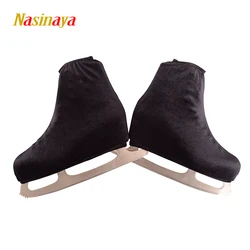 Figure Skating Competition Rhythmic Gymnastics Shoes Cover For Children Adult Velvet Solid Roller Skate Accessories Sports