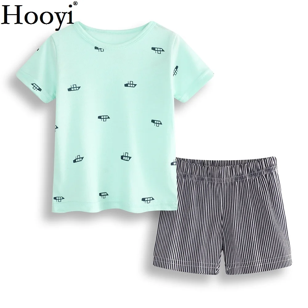 Whale Baby Boy Clothes Sets Fashion Red Newborn Clothing 2-Pieces Suits Summer T-Shirts Stripes Panties Children Sport Outfits