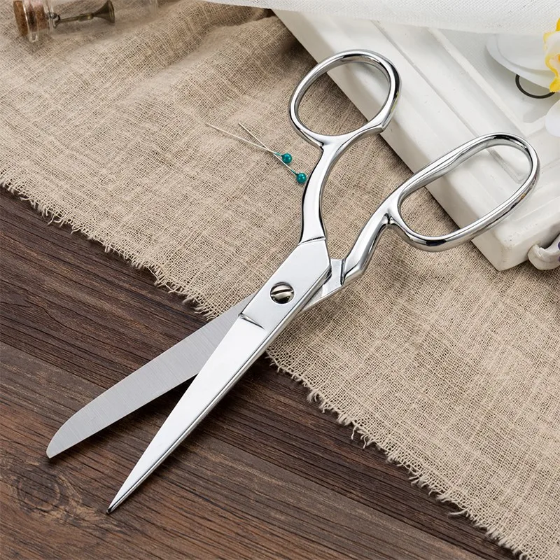 

NEW 7" 8" Stainless Steel Tailor Scissors sewing scissors for needlework embroidery Clothes Fabric sewing accessories tools