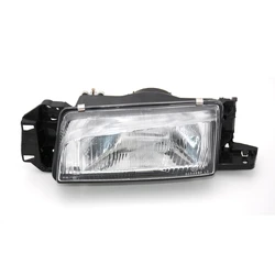 1Pcs Black Front Bumper Headlight Head Lamp Left Side 216-1122L for Mazda 323 BG 1989-1991