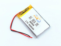 Rechargeable 3.7V 900mAH 603048 polymer lithium ion / Li-ion battery for dvr mp5 GPS mp3 mp4 PDA PSP power bank speaker