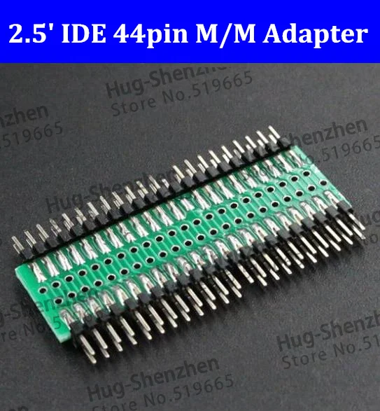 high qaulity 2.5' IDE Connector 44Pin 44-Pin Male to 44Pin 44-Pin Male 2.5 inch IDE Adapter M-M Adapter Card for POS / IPC