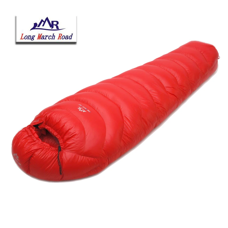 LMR Ultralight White Goose Down 2000G Filling -30C~-20C Waterproof Comfortable Winter Sleeping Bag Sac De Couchage Slaapzak