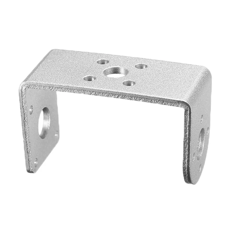 Quente novo robô biaxial servo peça de reposição metal estreito u forma suporte para diy robô peças