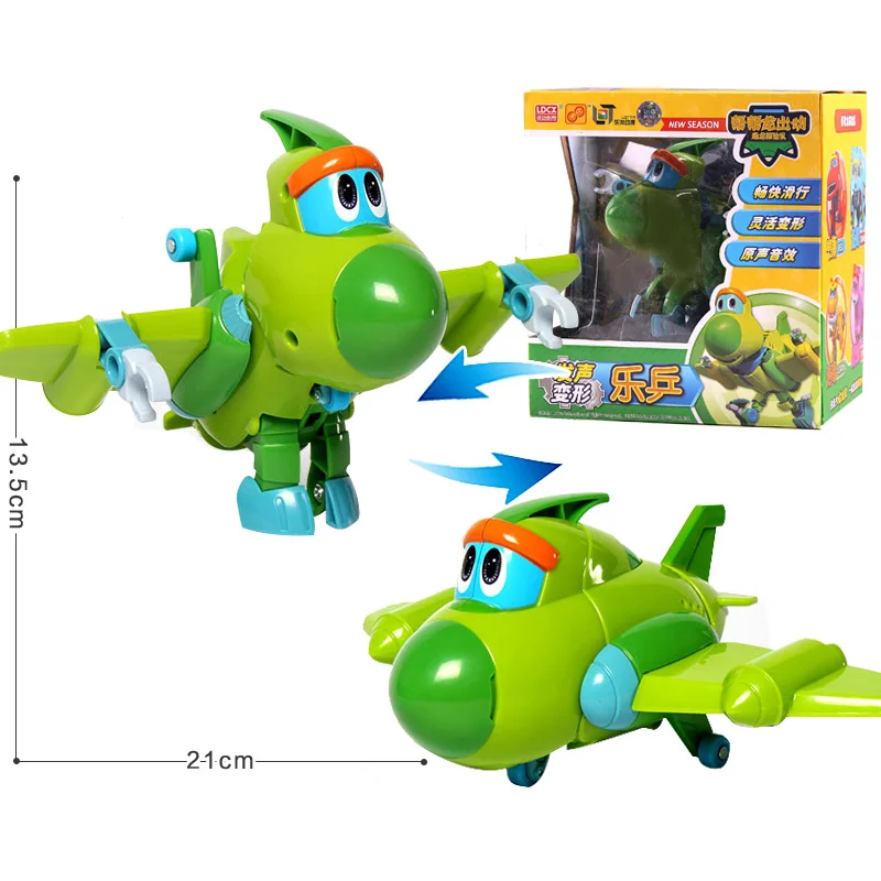 5 teile/satz Große Gogo Dino ABS Verformung Auto/Flugzeug Mit Sound Action-figuren REX/PING/TOMO Transformation dinosaurier spielzeug für Kinder