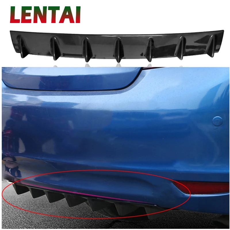 

LENTAI 1PC Car Rear Bumper Modified Spoiler Shark Fin Styling For Kia Rio Ceed Cerato Sorento Mazda CX-7 6 Mini Cooper R56 F56