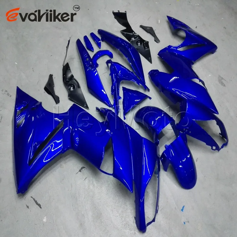 

motorcycle Fairing hull for 650R ER6F 2009 2010 2011 blue ER 6F 09 10 11 ABS plastic motor panels kit