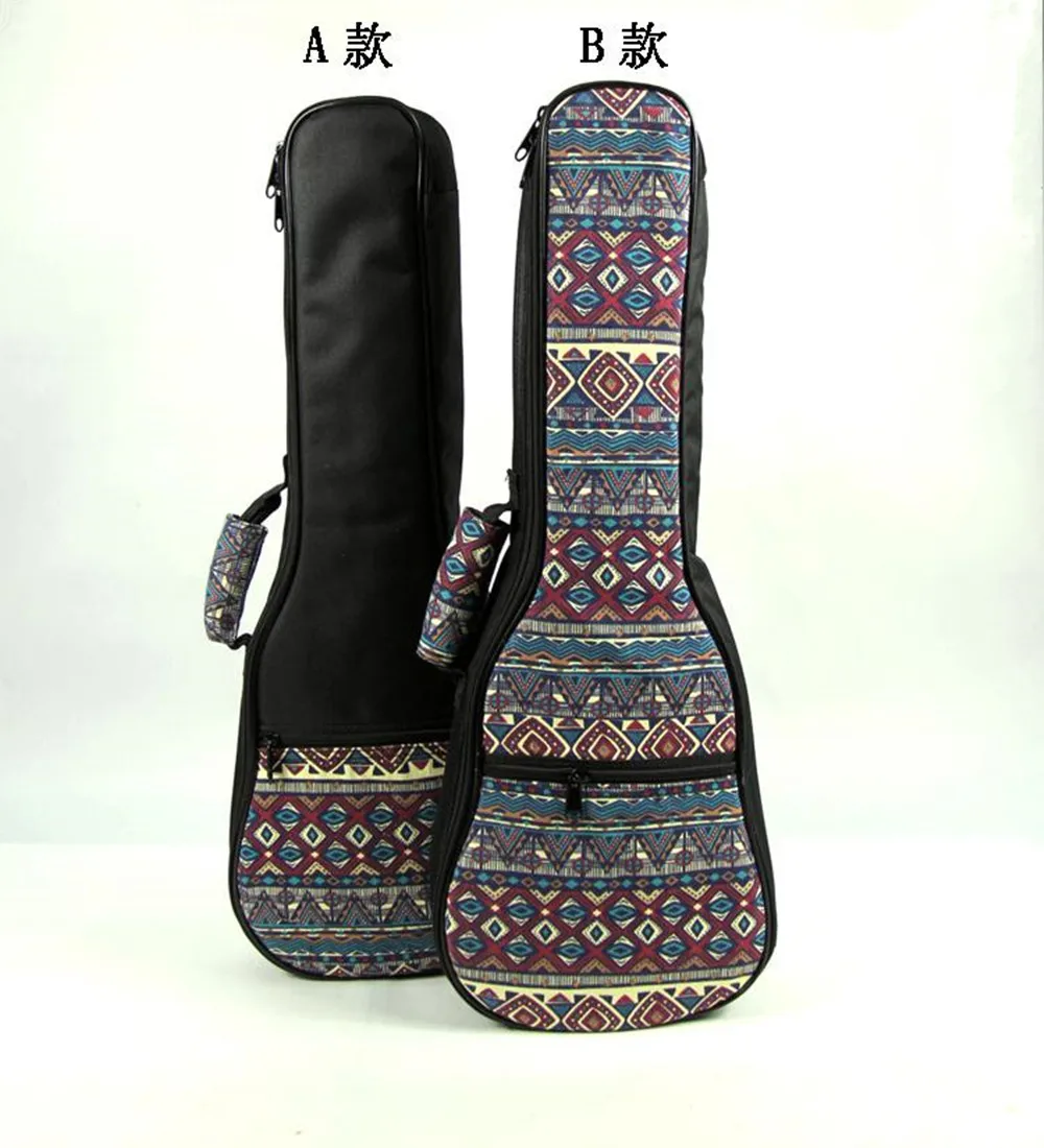 

Design 21 23 24 26inch soprano concert tenor ukulele bag backpack case soft gig padded pattern creative gifts for kids girl boy