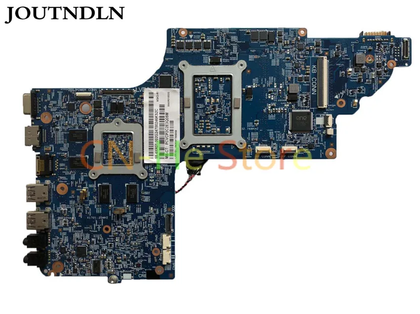 JOUTNDLN FOR HP DV6T DV6-7000 Laptop Motherboard HD7670 1GB 55.4XR01.003 48.4SV01.011 682181-001 682181-501 Free CPU 100% work