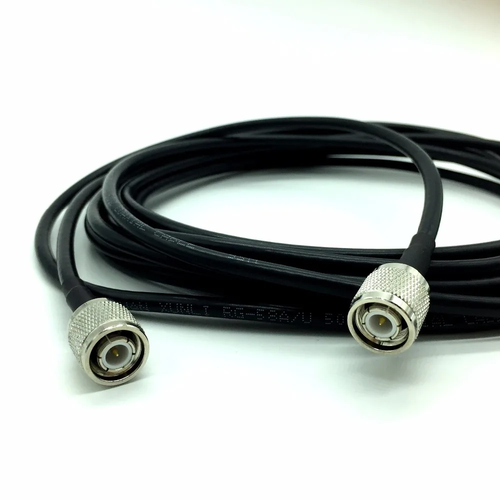 Applied to RTK GNSS antenna, CORS GPS antenna, connector cable RG58, pure copper cable TNC connectorsTNC 10 meters,