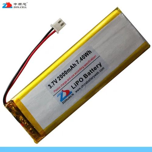 New Hot A in special offer core 2000mAh lithium polymer battery 503598 553680 684259 3.7V Rechargeable Li-ion Cell