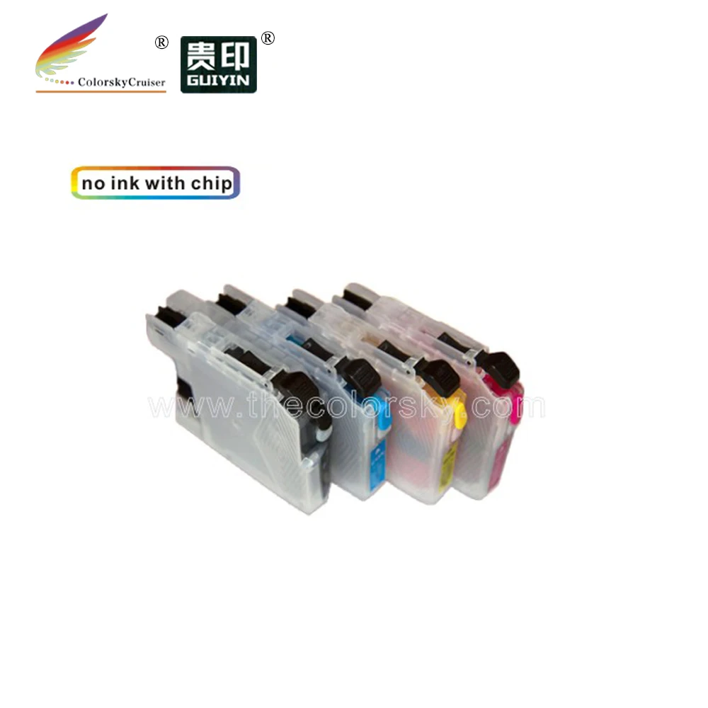 (RCB-LC163) refill refillable ink cartridge for Brother DCPJ152W DCPJ552DW DCPJ752DW MFCJ245 MFCJ470DW MFC650DW LC-163 lc 163