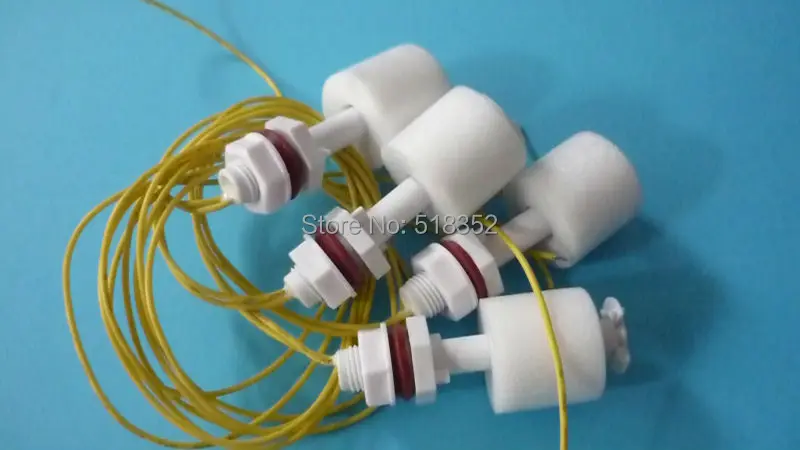 Water Level Switch Plastic 28 x 61mm with Two Wires L350mm for Sodick  WEDM-LS Wire Cutting Machine Parts