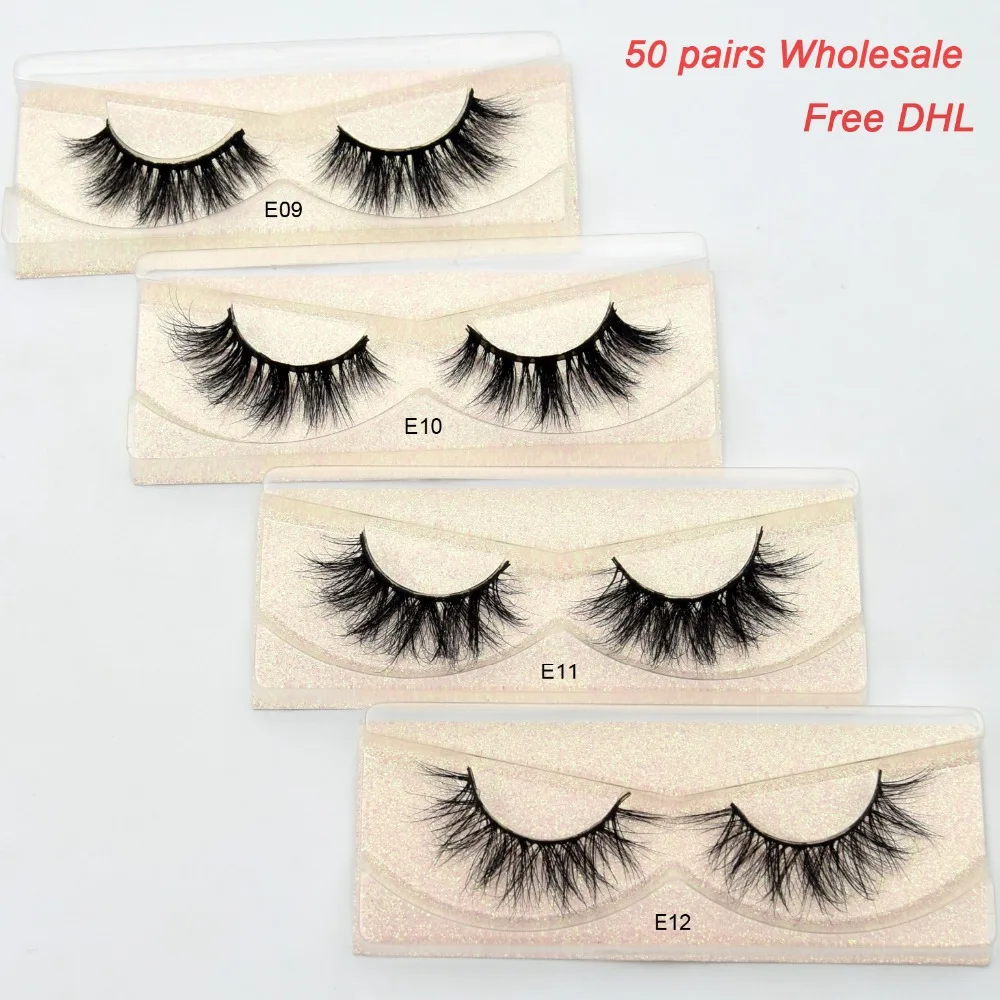 

Free DHL 50pairs Visofree Eyelashes 3D Mink Lashes Handmade Mink Dramatic Lashes 51styles cruelty free reusable lashes wholesale