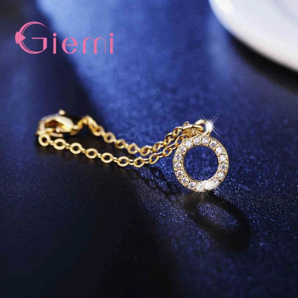 

Dainty Gold Small Round Flowers Cute Shape DIY Accessories Pendants With Crystals Design For Women Girl Jewelry Gift