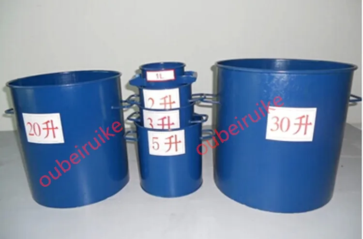 3L Fresh Concrete Bulk Density Measure Unit