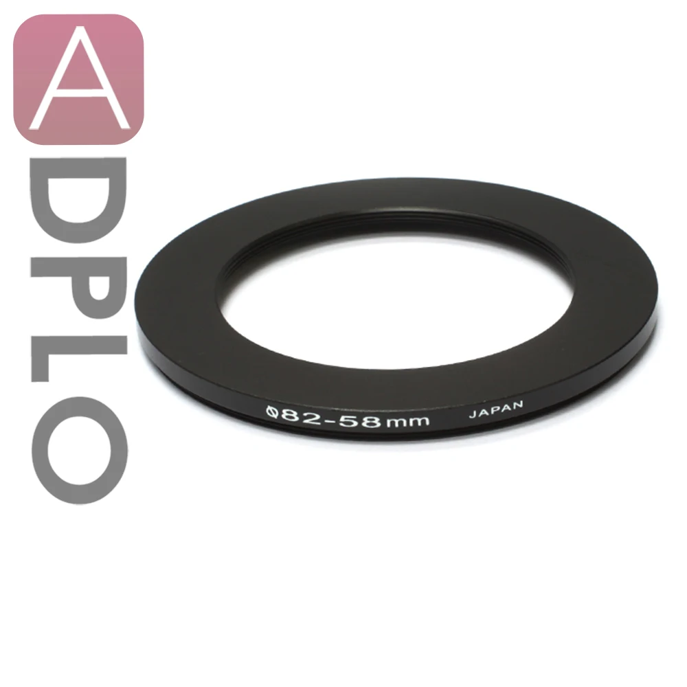 Anillo adaptador para filtro de 82-58mm 82mm a 58mm