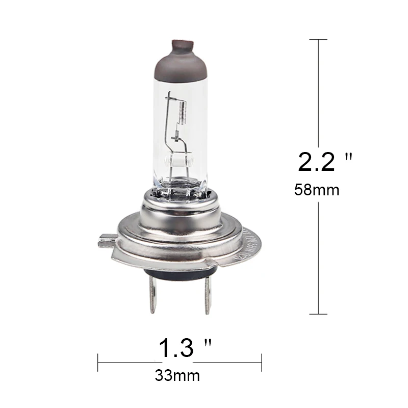 12V 55W H7 Halogen 4300K Car Bulb Halogen White Fog Halogen Bulb Car Head Lamp Light 12V Car Light Lamp For Car