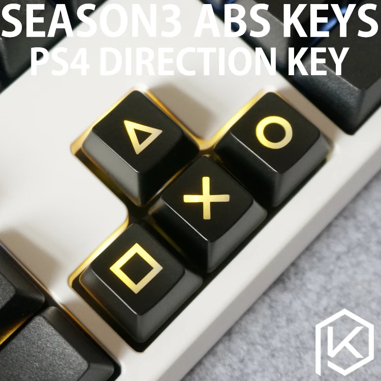 Novelty Shine Through Keycaps ABS Etched, Shine-Through light keycaps ps4 psp arrowkey functions oem profile