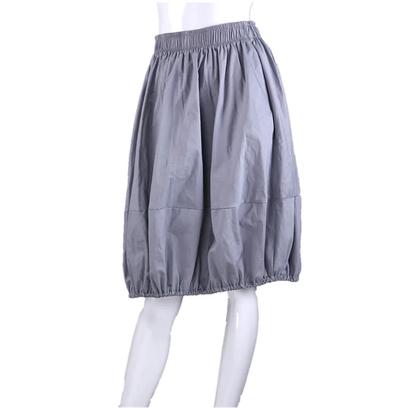 2023 new Fashion summer style cotton large style women skirt teenagers skirt Knee length skirt 63cm long