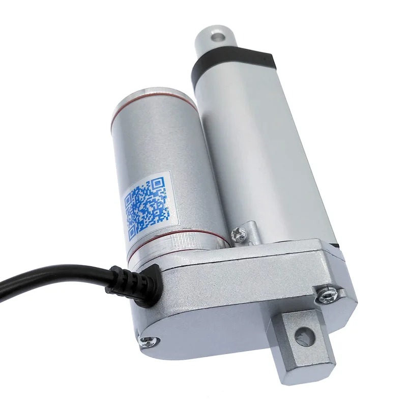 Motor eléctrico actuador lineal, 12V CC, 50mm, 30mm, 100mm, carrera 24V, abridor de ventanas