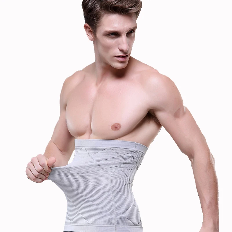 New Men Shapers Waist Cinchers Spandex Slimming Tummy Belt Belly body shaper belly underwear men girdle Slim Belt Supports