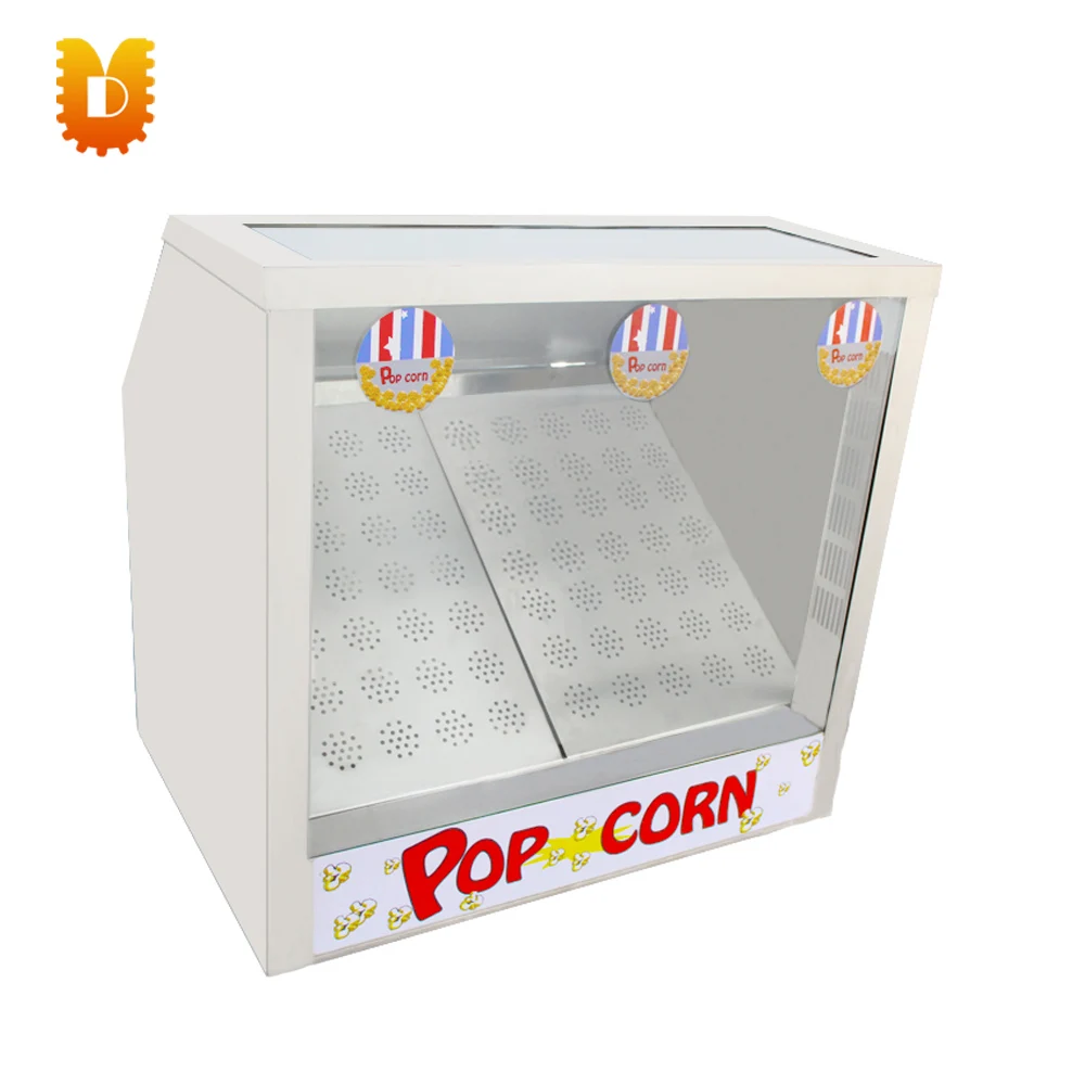 Food level Stainless steel Hot showcase food  popcorn holding cabinet