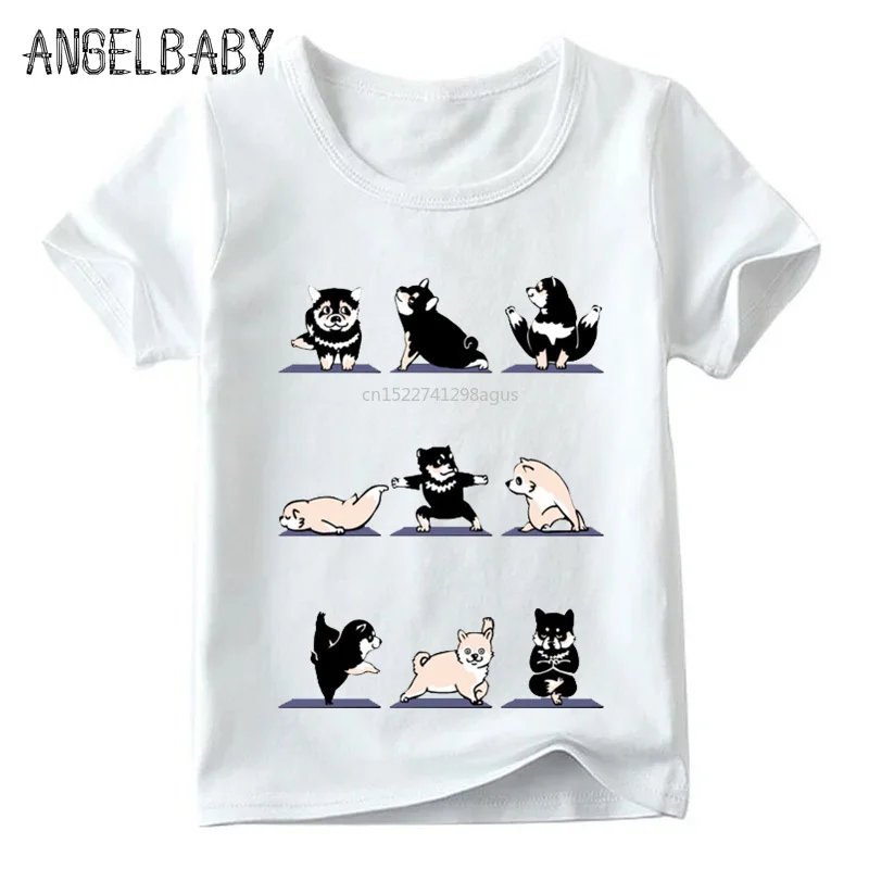 2018 Children Cat/Soth/Rabbit/Pug/English Bulldog T-shirt Summer Baby Boys/Girls Short Sleeve Tops Kids Soft T-shirt,ooo2155