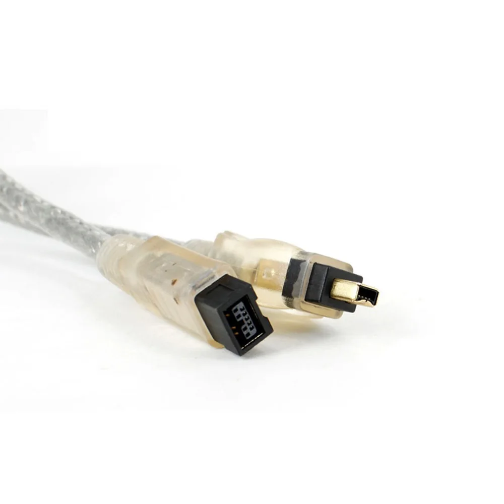 IEEE 1394 Cable 1394a 4 pin Male to 9 pin Male 4p - 9p Firewire iLink DV Connection 1.8m 3m 5m 10m 15m Double Magnetic